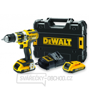 DCD795D2 Aku bezuhlíková příklepová vrtačka/šroubovák 18V, 2x2,0 Ah DeWALT FLEXVOLT + kufr TSTAK