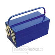 Kufr na nářadí kovový, 400x200x195mm Náhled