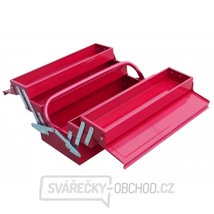 Kufr na nářadí kovový, 400x200x195mm Kufr na nářadí kovový, 400x200x195mm gallery main image