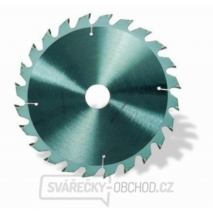 Pilový kotouč - 190x2,6x30/16,18,20,25 - 24zubů střídavý šikmý s vyhazovačem Pilový kotouč - 190x2,6x30/16,18,20,25 - 24zubů střídavý šikmý s vyhazovačem gallery main image