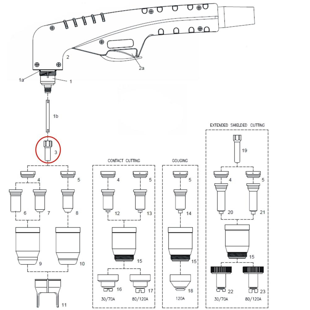 ALFA IN Elektroda Standard 100(bal.10) SCP1204