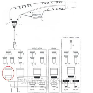 Hubice 30/70 A 100 Hubice 30/70 A 100 gallery main image