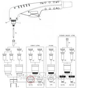 Nástavec kontaktní 40/70 A 100 Nástavec kontaktní 40/70 A 100 gallery main image