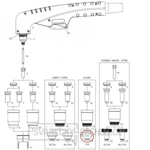 Hubice drážkovací 100 Hubice drážkovací 100 gallery main image