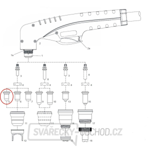 Dýza 0,65 standard PARKER