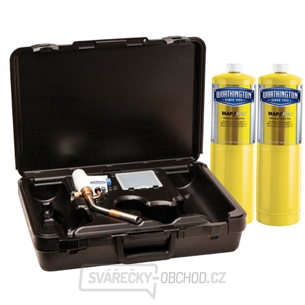 BZM TS8000CF Hořák JUMBO+2 kartuše PRO-MAX v kufru