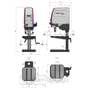 Stolní vrtačka OPTIdrill DX 17 V Náhled