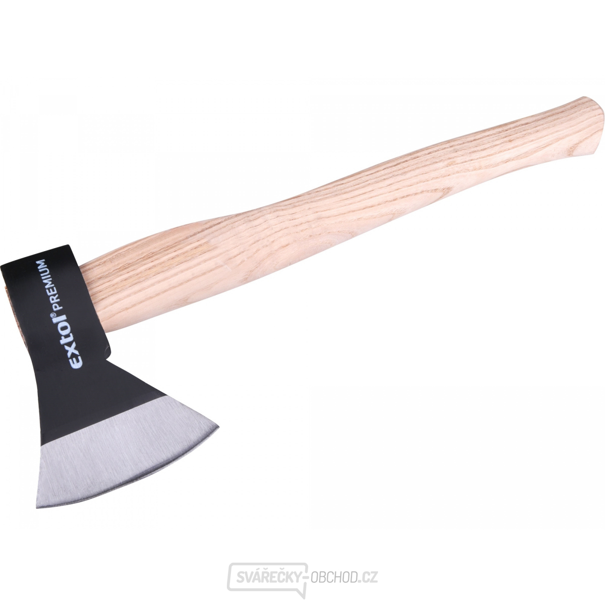 Sekera černá s kvalitní bukovou násadou, 600g