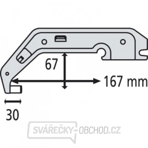 Rameno k pneumatickým bodovacím kleštím typ C5 Rameno k pneumatickým bodovacím kleštím typ C5 gallery main image