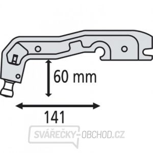 Rameno k pneumatickým bodovacím kleštím typ C6 Rameno k pneumatickým bodovacím kleštím typ C6 gallery main image