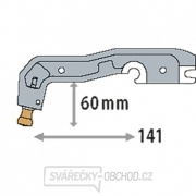 Rameno k pneumatickým bodovacím kleštím typ C6 - izolované gallery main image