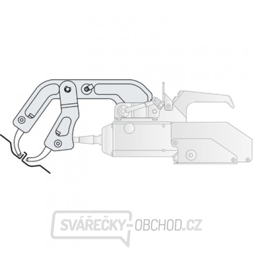 Rameno k pneumatickým bodovacím kleštím typ C10