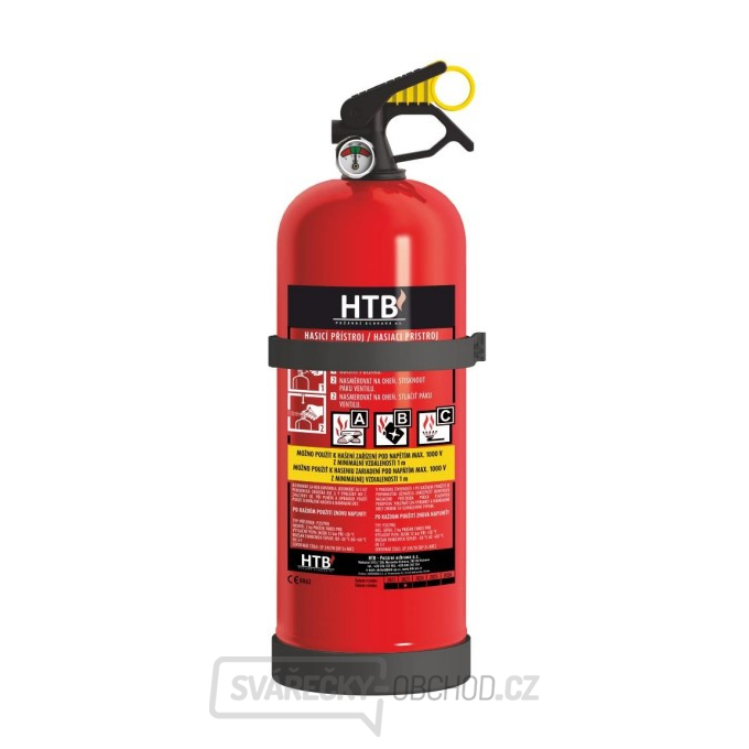 Práškový hasicí přístroj 2kg P2F/MP