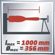 Soustruh na dřevo TC-WW 1000 Einhell Classic náhled