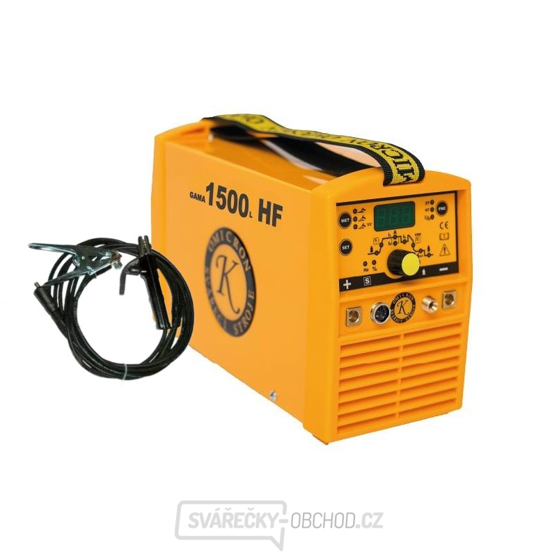 GAMA 1500L HF svářecí invertor + kabely 25/3m