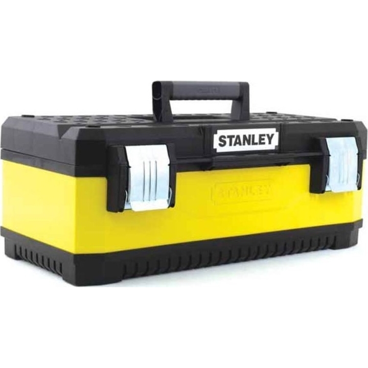 Levně Kovoplastový box na nářadí - žlutý Stanley 50 x 29 x 22 cm 1-95-612