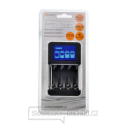 Solight nabíječka s LCD displejem, AA/AAA, 450mA Náhled