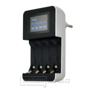 Solight nabíječka s LCD displejem, AA/AAA, 450mA Solight nabíječka s LCD displejem, AA/AAA, 450mA gallery main image