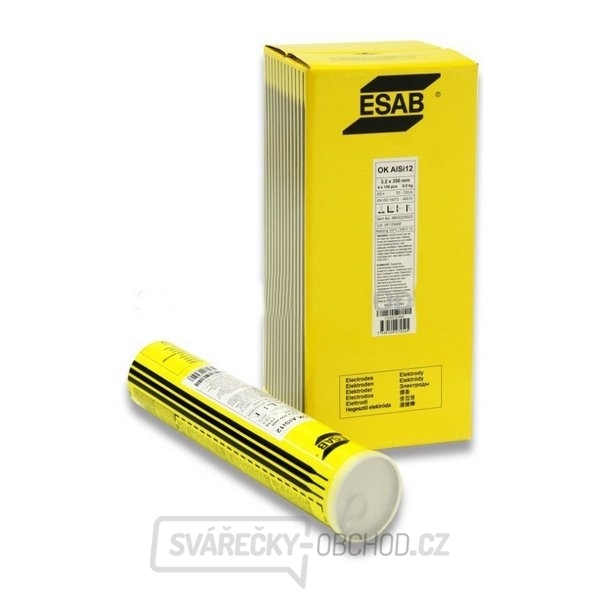 Elektroda na hliník OK AlSi5 (OK 96.40) 3,2 x 350 - 2,0 kg/1ks Elektroda na hliník OK AlSi5 (OK 96.40) 3,2 x 350 - 2,0 kg/1ks gallery main image