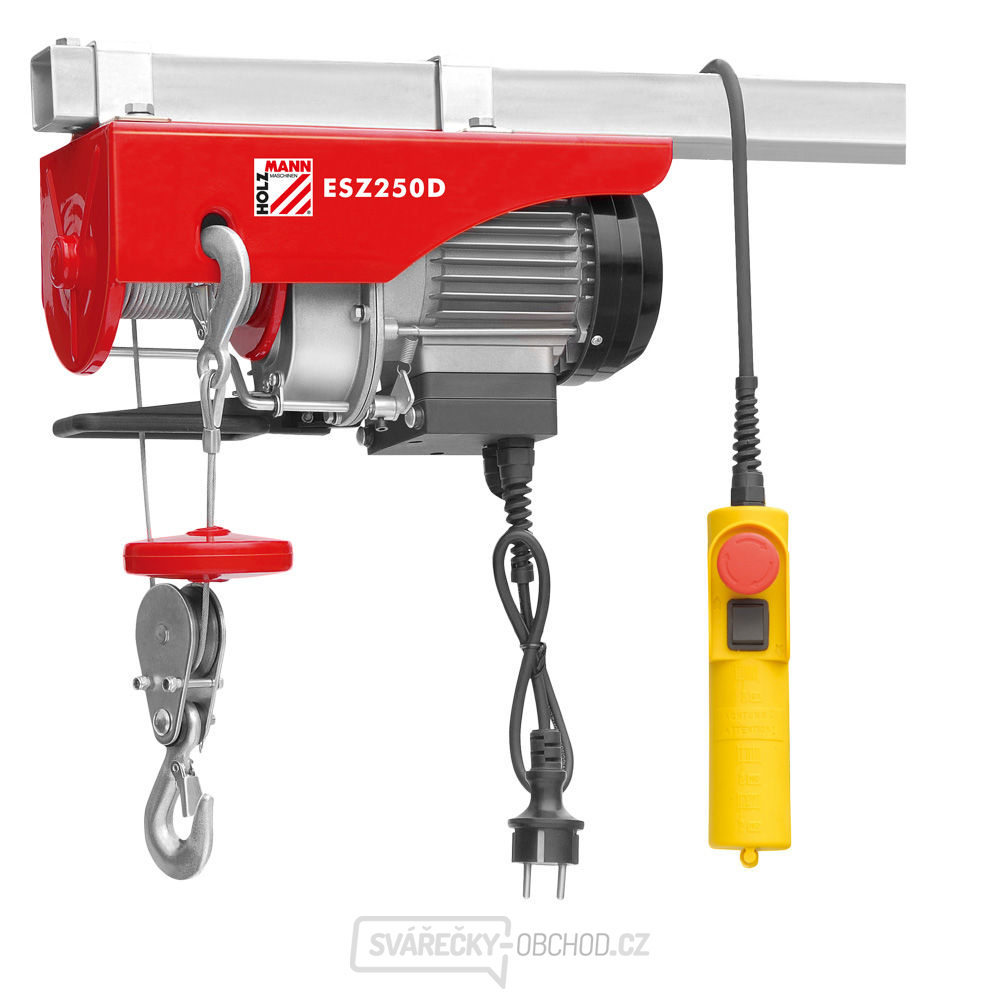 Elektrický lanový naviják 230V Holzmann ESZ250D  Elektrický lanový naviják 230V Holzmann ESZ250D  gallery main image