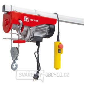 Elektrický lanový naviják 230V Holzmann ESZ500D  gallery main image
