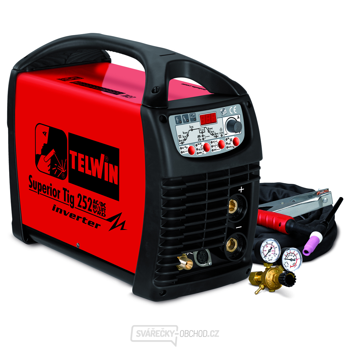 Svářečka TIG Superior TIG 252 AC/DC - HF/LIFT VRD Telwin