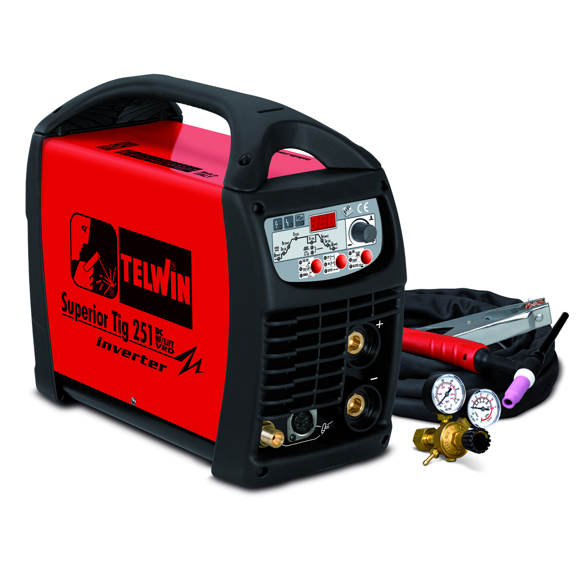 Invertorová svářečka TIG Superior TIG 251 DC - HF/LIFT/VRD Telwin 816116