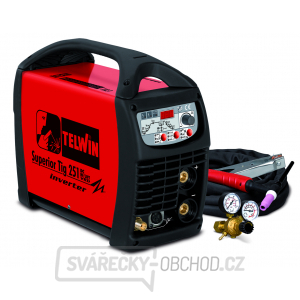 Invertorová svářečka TIG Superior TIG 251 DC - HF/LIFT/VRD Telwin