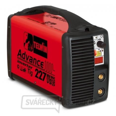 Svářecí invertor Advance TIG 227 MV/PFC DC/LIFT bez kabelů Telwin