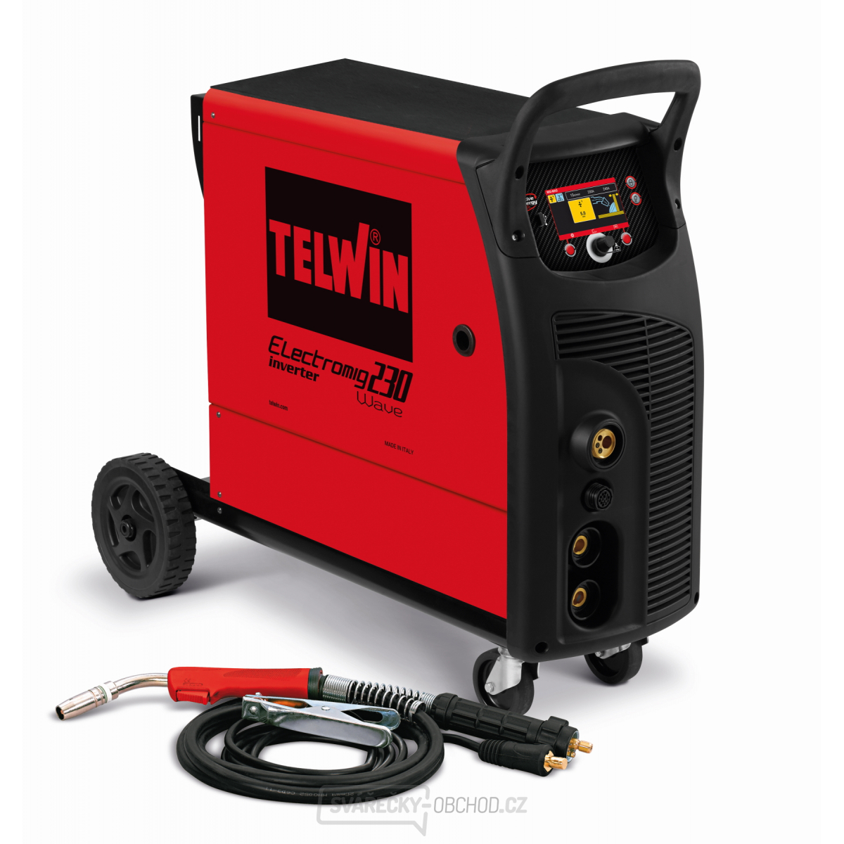 Svářecí invertor CO2 (MIG-MAG) Elektromig 230 Wave Telwin
