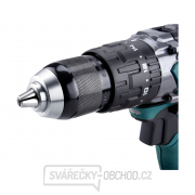 Aku vrtací šroubovák s příklepem EXTOL Industrial 18V Li-ion, 4 pólový motor, 2000mAh náhled