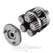 Aku vrtací šroubovák s příklepem EXTOL Industrial 18V Li-ion, 4 pólový motor, 2000mAh náhled