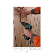 Aku vrtací šroubovák s příklepem EXTOL Industrial 18V Li-ion, 4 pólový motor, 2000mAh náhled