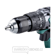 Aku vrtací šroubovák s příklepem EXTOL Industrial 18V Li-ion, 4 pólový motor, 2000mAh náhled