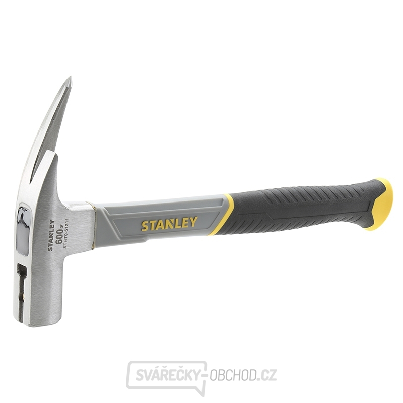 Tesařské kladivo Fibreglass vroubkované Stanley 600g Tesařské kladivo Fibreglass vroubkované Stanley 600g gallery main image