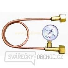 Přepouštěcí trubka CO2 s manometrem