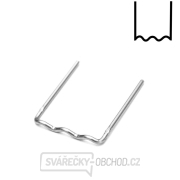 PU8 - sada 100 ks sponky tvaru U z nerezové oceli, Ø 0,8 mm PU8 - sada 100 ks sponky tvaru U z nerezové oceli, Ø 0,8 mm gallery main image