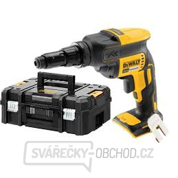 Aku bezuhlíkový šroubovák DeWALT DCF622NT 18V bez aku s Versa Clutch na TEX šrouby DeWALT + kufr