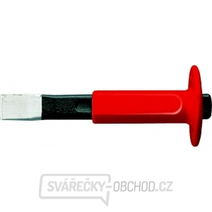 ZBIROVIA - sekáč zámečnický plochý s ochranným návlekem 200 mm ZBIROVIA - sekáč zámečnický plochý s ochranným návlekem 200 mm gallery main image