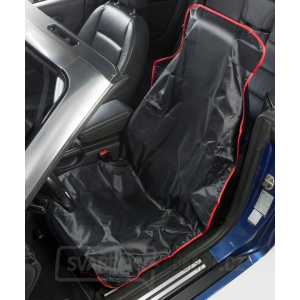 Nylonový ochranný povlak na přední sedadlo SR - černý Nylonový ochranný povlak na přední sedadlo SR - černý gallery main image