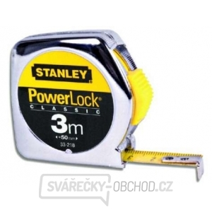 Svinovací metr Powerlock 3m s kovovým pouzdrem Stanley