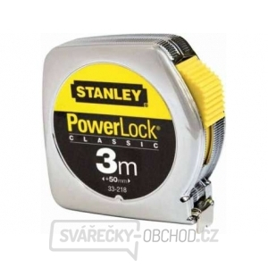 Svinovací metr Powerlock 3m x 19 mm s plastovým ABS pouzdrem Stanley