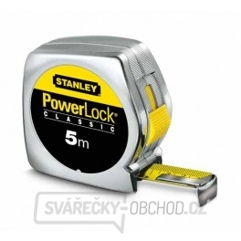 Svinovací metr Powerlock 5m x 19 mm s plastovým ABS pouzdrem Stanley