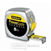 Svinovací metr Powerlock 5m x 25 mm s plastovým ABS pouzdrem Stanley gallery main image