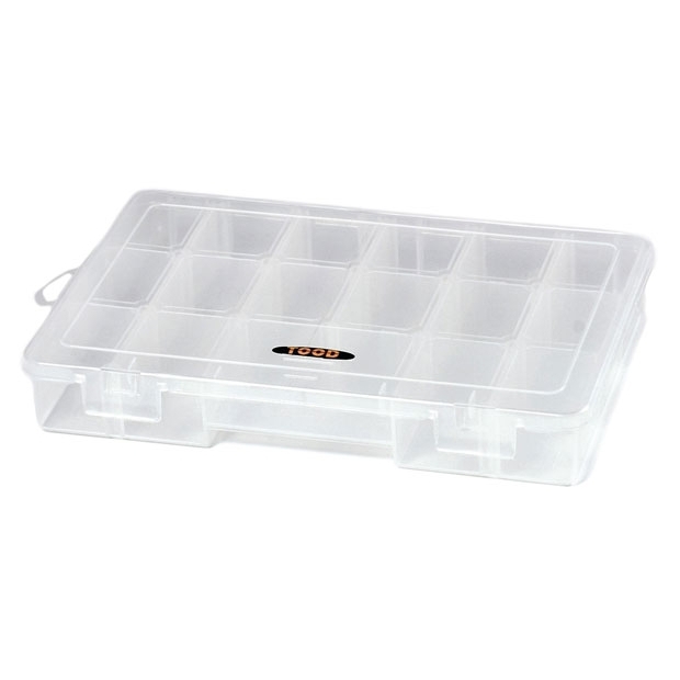 Plastový organizér 268x180x53mm - 7 přepážek TO727