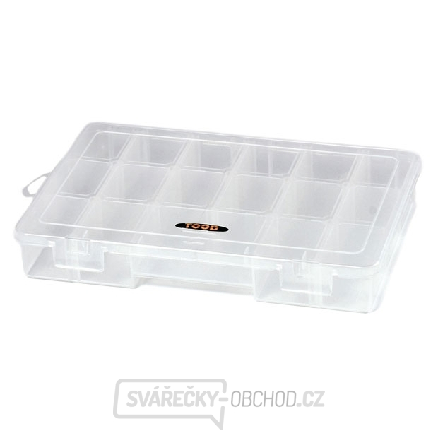 Plastový organizér 268x180x53mm - 7 přepážek