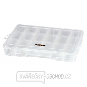 Plastový organizér 268x180x53mm - 7 přepážek Plastový organizér 268x180x53mm - 7 přepážek gallery main image