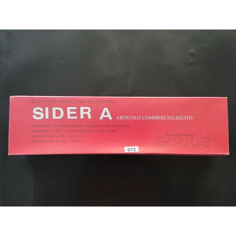 Bazické elektrody Sider A 2,0 x 300mm gallery main image