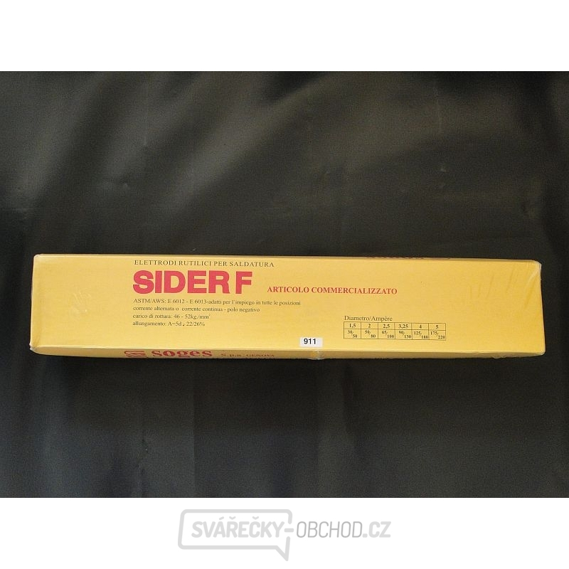Rutilové elektrody Sider F 3,20 x 450mm