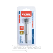 Fréza čelní-sukovník do dřeva s SK plátky, průměr 15mm, stopka 8mm Náhled